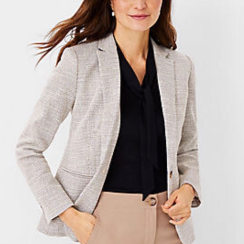 Ann Taylor Hutton Blazer in Texture
